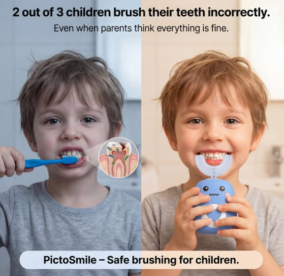 Kids 360° U-Shaped Ultrasonic Toothbrush