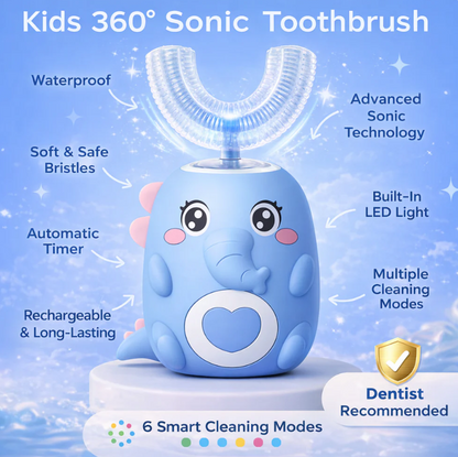 Kids 360° U-Shaped Ultrasonic Toothbrush